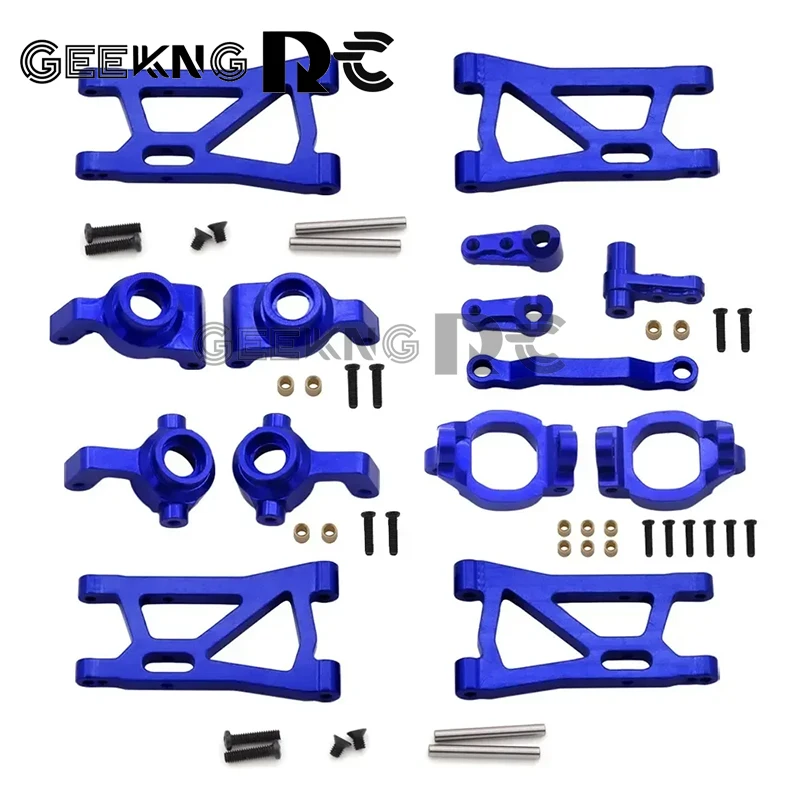 

Remo Hobby Smax 1631 1635 1651 1655 Metal Steering Block C-Hub Carrier Steering Assembly Suspension Arm RC Car Upgrade Parts Kit