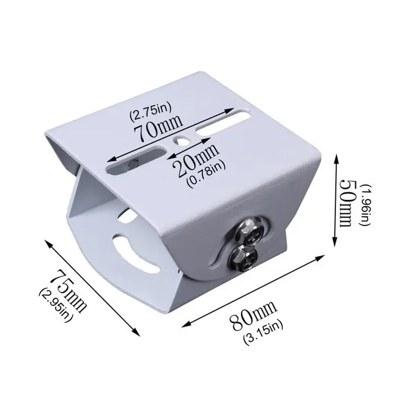 Security Camera Holder High Quality Aluminum Alloy Camera Mount Bracket Perfect For Indoor Outdoor Households Work Places