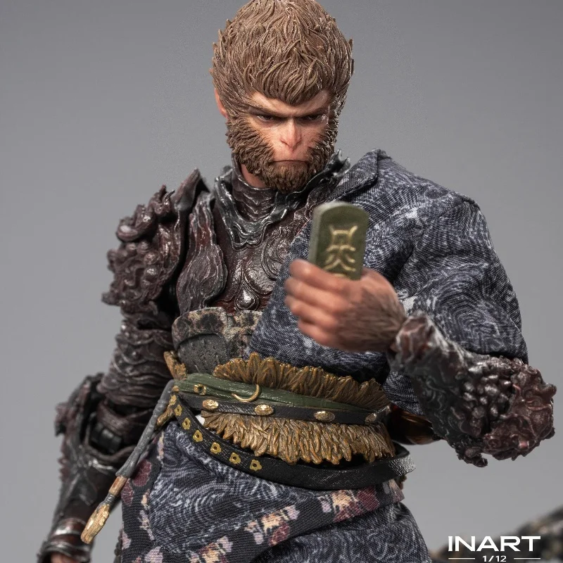 INART Original Black Myth Destiny Man·Bronze Set Advanced Version 1/12 Scale Action Figure Collection Level Doll Collection Gift