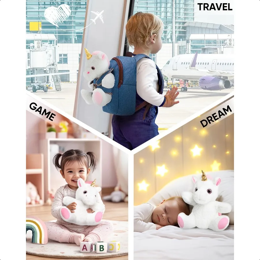 Jouets naturels pour filles de 3 ans, cadeaux d'anniversaire pour filles de 2 ans, cadeaux pour filles de 3 ans, sac à dos pour tout-petits