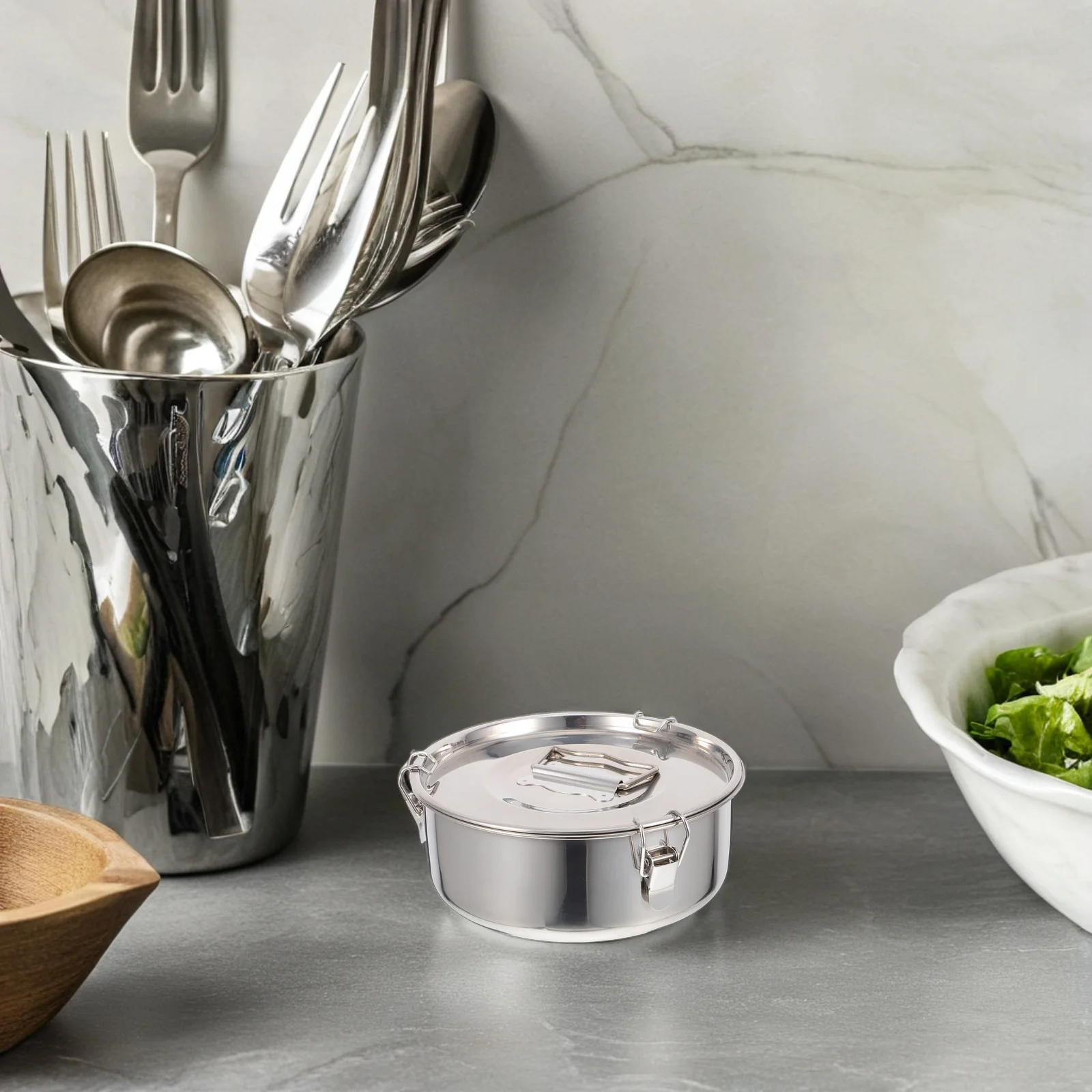 

1Set Stainless Steel Round Steaming Rack Cake Mold Flan Pan Multi-Functional Baking Tray for Home Restaurant Bakery