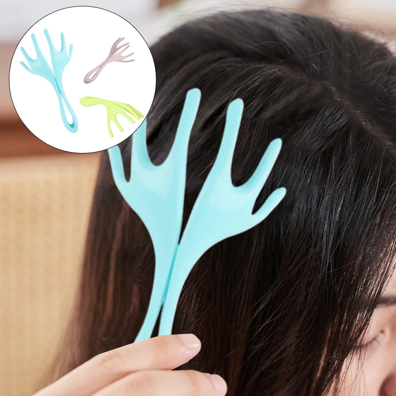 1PCS Color Random Six Claw Scalp Massager Head Massager Itching Stick Relaxing Massage Tingler And Scratcher For Hair