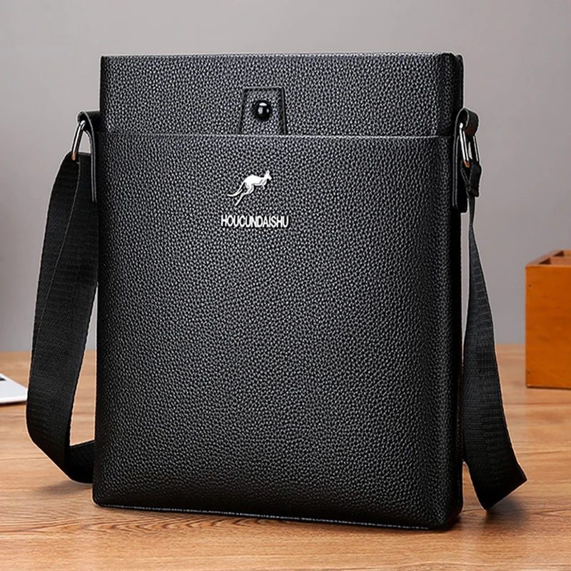 

Новая роскошная брендовая мужская сумка через плечо, винтажная сумка-мессенджер, кожаная мужская сумка, кожаные сумки через плечо для мужчин sacoche homme сумка