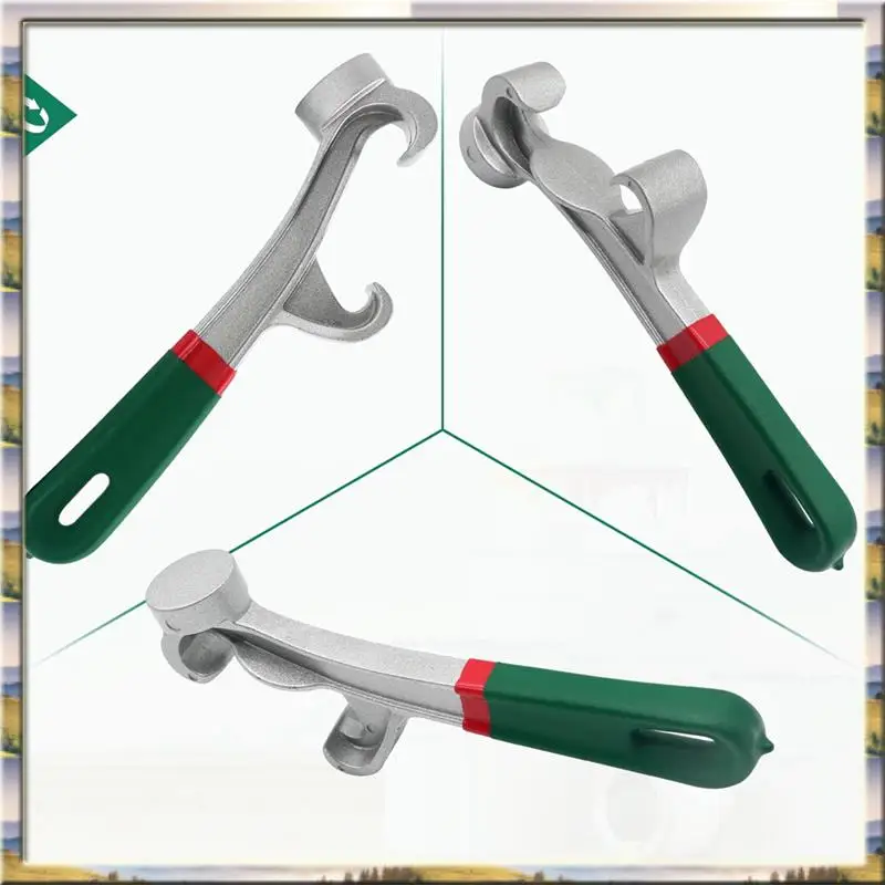 

AA46 Горячий бесступенчатый открывающийся ручной инструмент для открывания ведер, 5 галлонов, сверхпрочный алюминиевый ключ для ведра с крышкой, нескользящая резиновая ручка