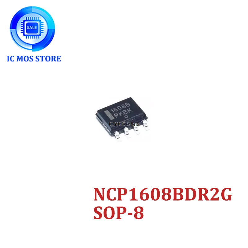 

1/10/20pcs NCP1608BDR2G 1608B SMT SOP8 LCD power management IC chip
