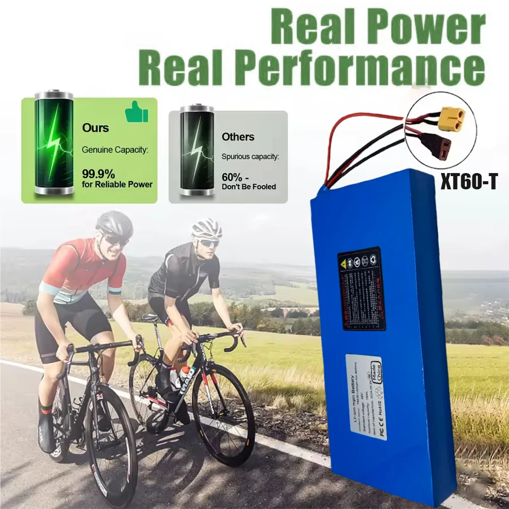 

13S4P 48V 18000mAh 18650Lithium Battery Pack ,with BMS for Replacement Li-ion Batteries for Kugoo M4/M4Pro/M5/M5Pro/Max Speed