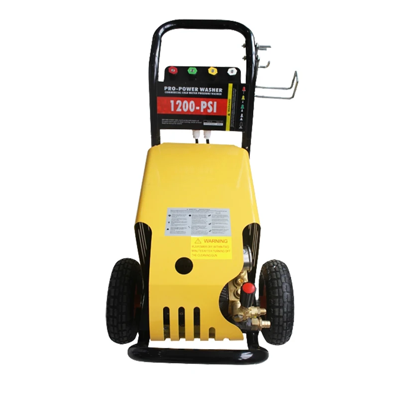 2500W 200bar 220v electric industrial commercial high pressure cleaner electric portable commercial car washer