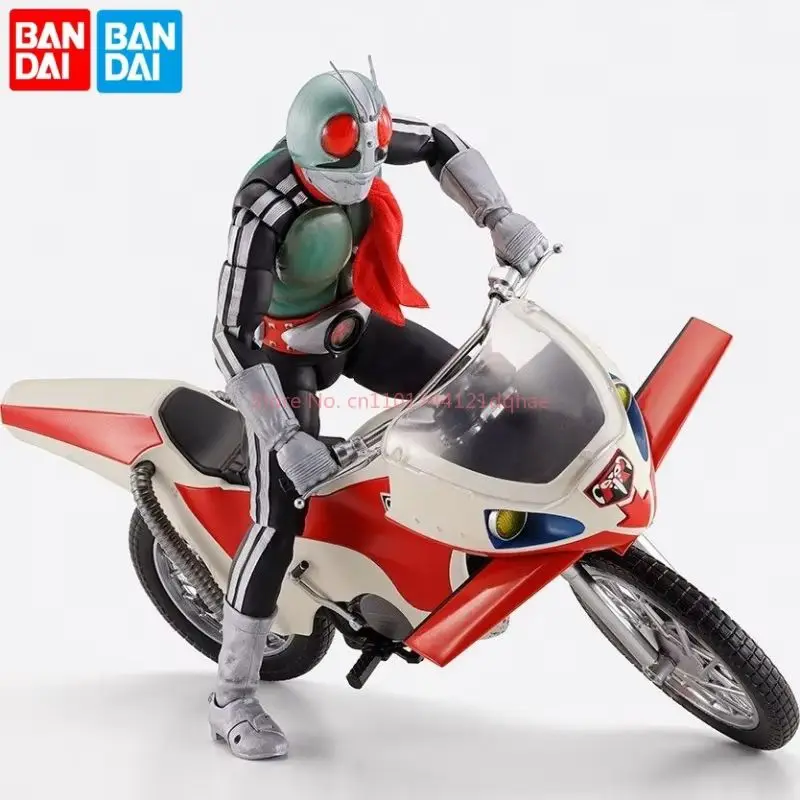In Stock Bandai SHF Figuarts Red Ranger Secret Team 50th Anniversary Commemorative Masked Rider 1 Action Figure Collectible Toy