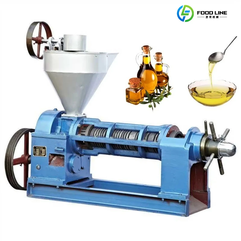 

Hot Sale Small Business Oil Presser 5 Tons Per DayCapacity for Palm Fruit Safflower Soybean Oil-Oil Press Machine Customized