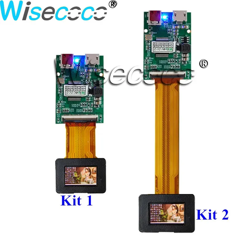 0.71 Inch FHD OLED Display IPS AMOLED 1920x1080 Thermal Imaging Micro Monitor AR VR Screen PCB Controller Board Wisecoco