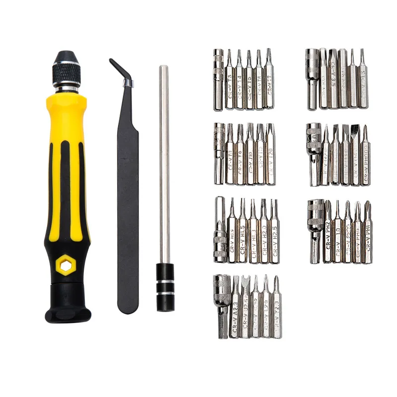 45 in 1 Telecommunications Clock Repair Tool Watch Combination Multi purpose Screwdriver and Screwdriver Set