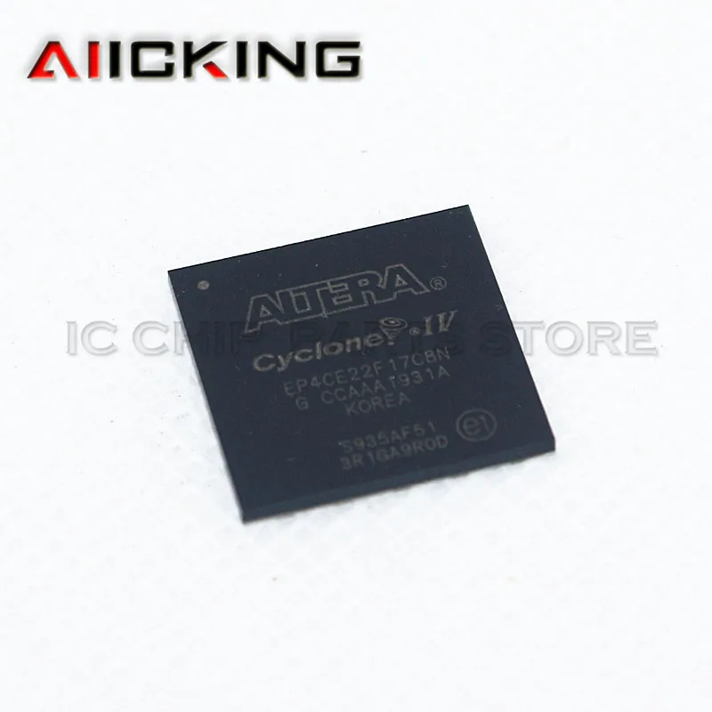 

EP4CE22F17C8N 1pcs, FBGA-256 Cyclone® IV E Family 22320 Cells 60nm Technology 1.2V 256-Pin FBGA IC Chip New Original ,In Stock