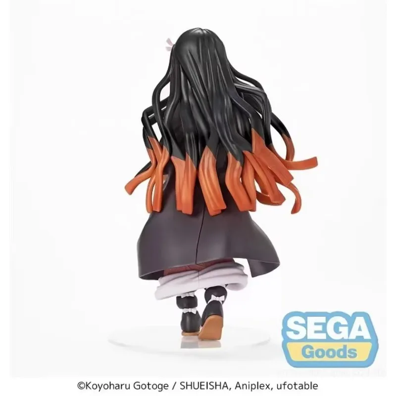 In Stock SEGA Genuine Original Demon Slayer Kamado Tanjirou Nezuko PVC Anime Figures Toys Collection Gifts view 4