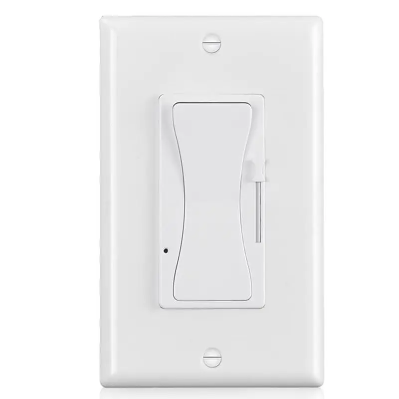 SOFT-0-10V LED Dimmer Switch, Low Voltage Dimmer Switch For Dimmable LED Lights, CFL, Halogen And Incandescent Bulbs