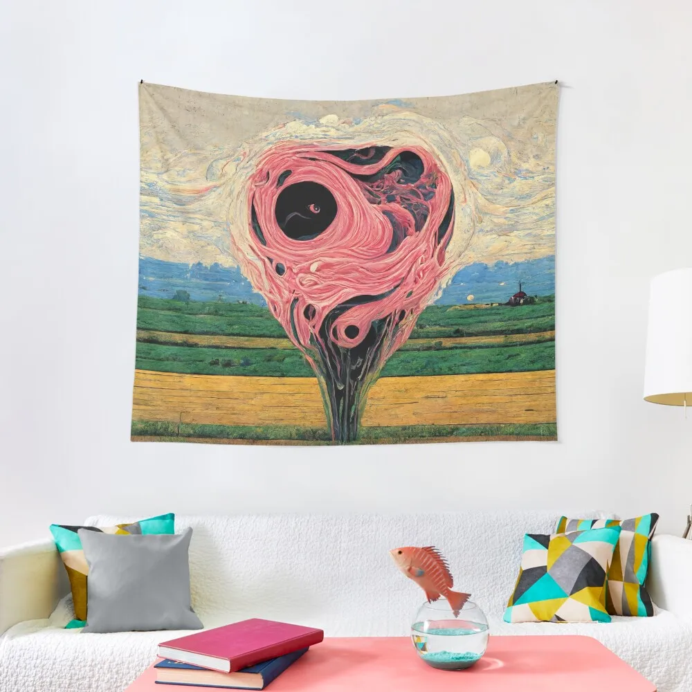 

Pink Floyd / Vincent Van Gogh - Atom Heart Mother 2 Tapestry Wall Tapestries Wallpapers Home Decor Tapestry