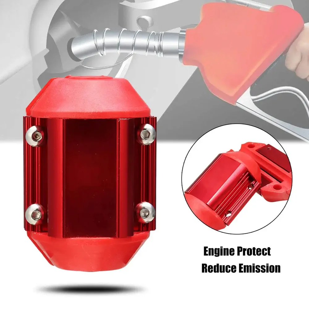 Car Universal Magnetizer Fuel Saver Economizer White Magnetic Fuel Purifier Auto Fuel Saving Accessories