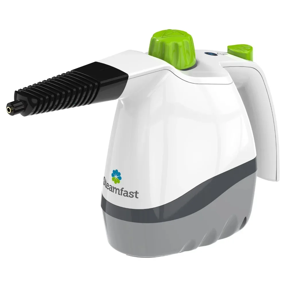 Handheld Steam Cleaner with 6 Accessories, using hot pressured steam to eliminate Grease, Grime, and Stains, Fast Heating