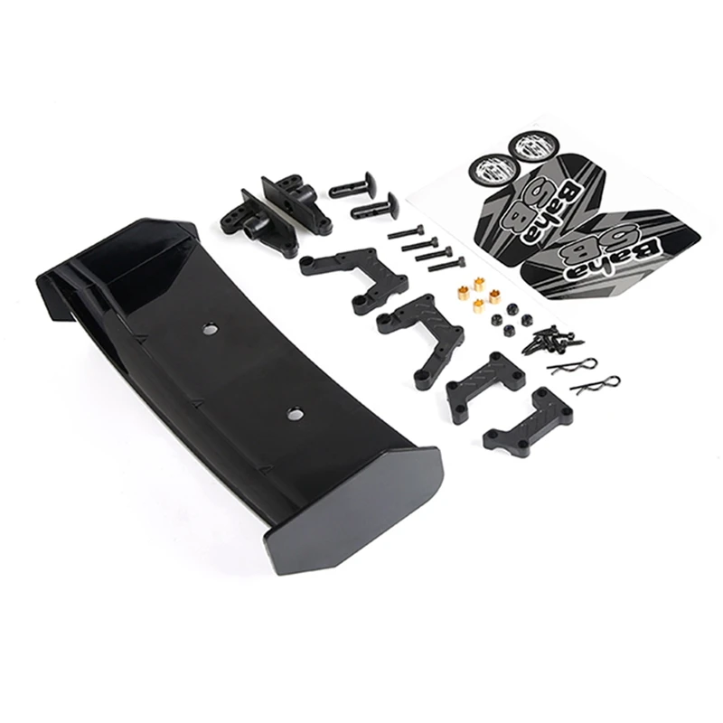 Kits de asa de plástico e metal, kit de asa traseira de carro de escalada, adequado para peças de carro 1/5 hpi rofun rovan km baja 5b rc