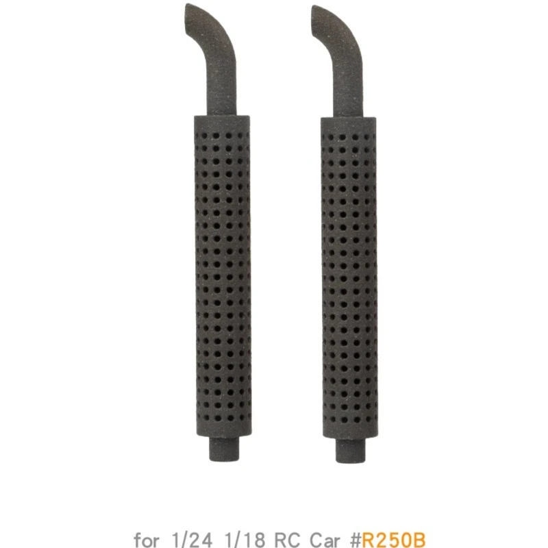 

Моделирование грузовика с вертикальным выхлопом, декоративная модернизация для радиоуправляемого грузовика 1/18 или радиоуправляемого грузовика 1/24 или FMS FCX24