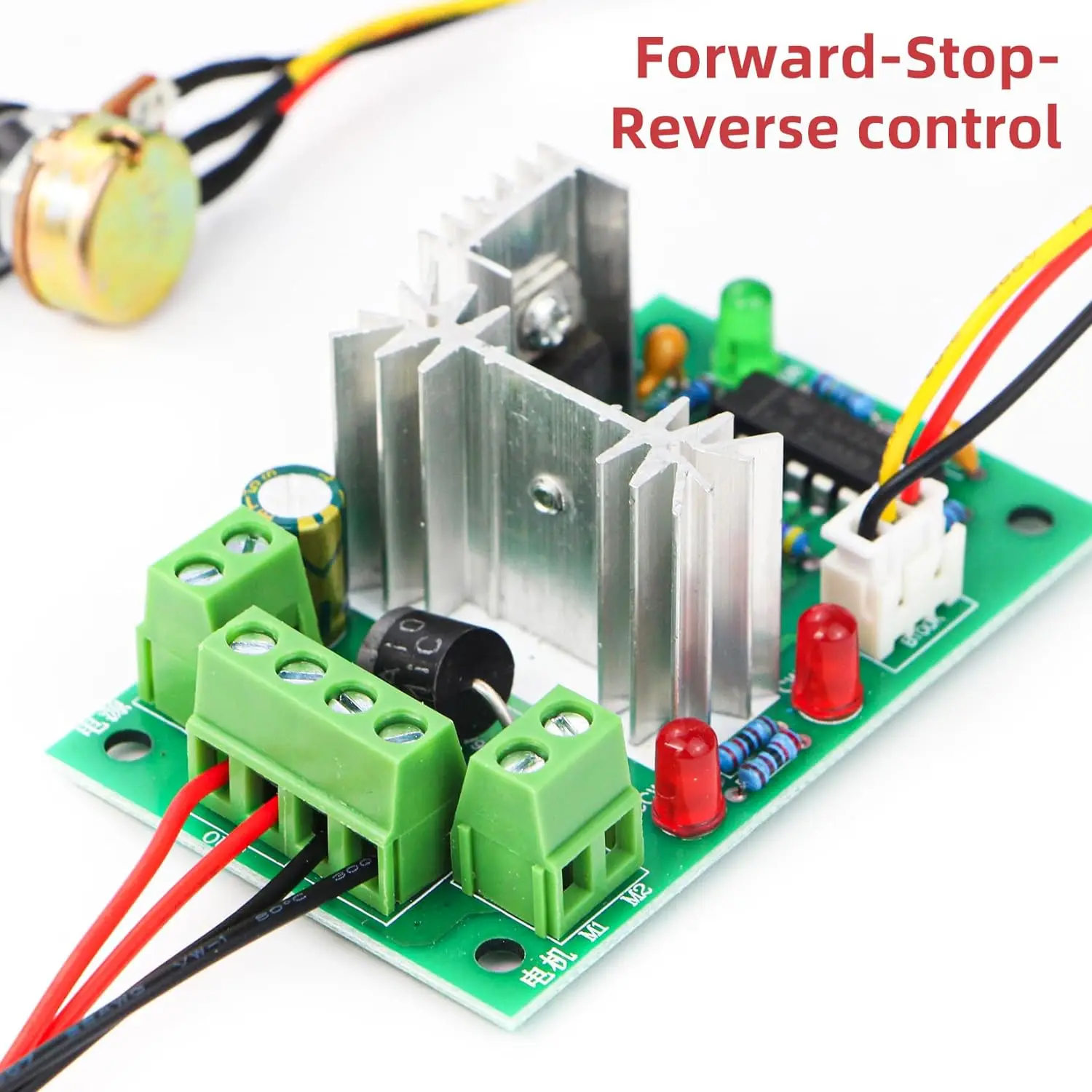 10V 12V 24V 30V regolabile DC Motor Speed PWM Controller interruttore di retromarcia 120W, regolatore di velocità del motore DC, interruttore di velocità del motore,