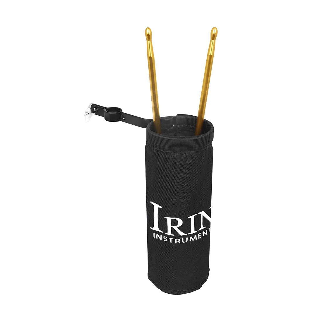 IRIN Drumstick Storage Bag Percussion Drum Instrument Parts Oxford Fabric Colored Drum Stick Bag Case with Steel Support Frame