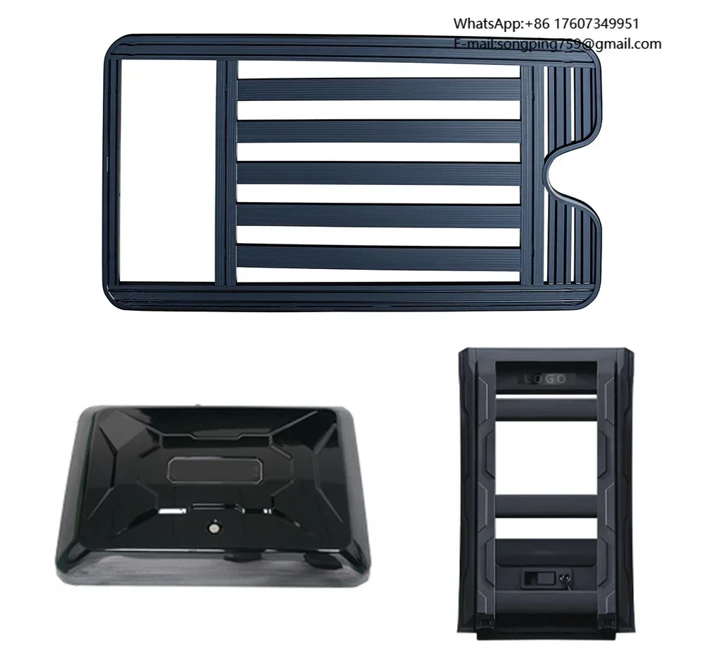 Jetour Traveler T2 Exterior Modification Auto Parts Kit Roof Climbing Ladder Side Box with Luggage Roof Rack Car Accessories