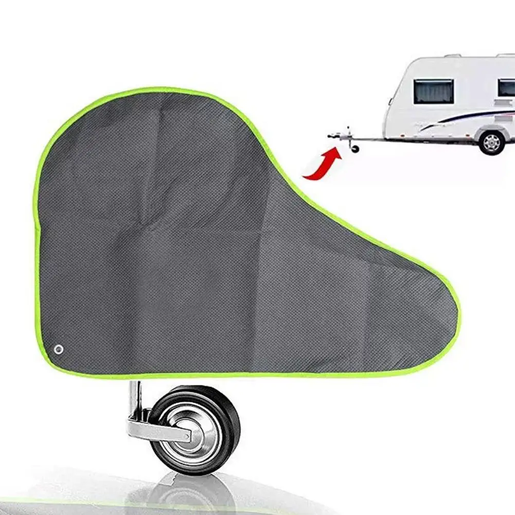 

Universal 50JA Caravans Trailer Towing Hitch Cover Waterproof Dustproof CamperCoupling Lock Tongue Cover Breathable Protector