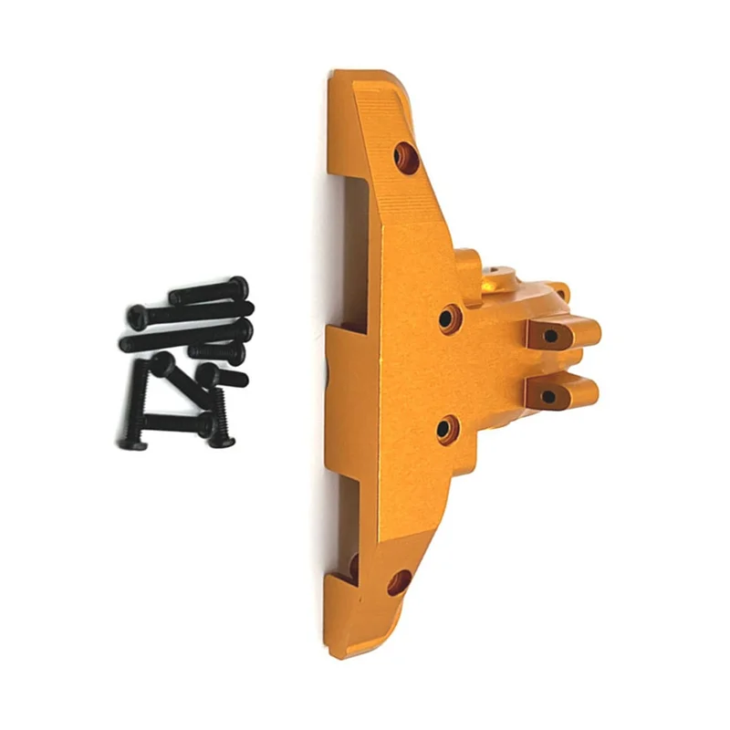 

ABJL-RC Car Upgrade Rear Gearbox Housing Gear Box Upper Cover Kit For SCY 1/16 All Series C8805 RC Car Upgrade Parts Gold
