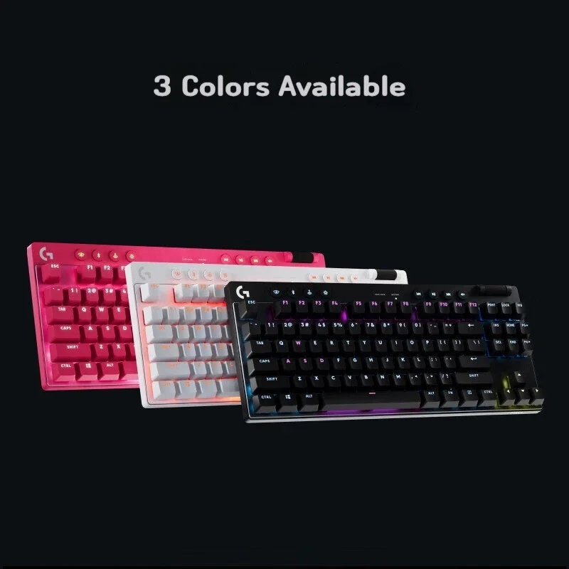 Original Logitechs G PRO X LightSpeed TKL Wireless Game Mechanical Keyboard Three-Mode Keyboard Gpx E-Sports 87 Keys For Pc Game