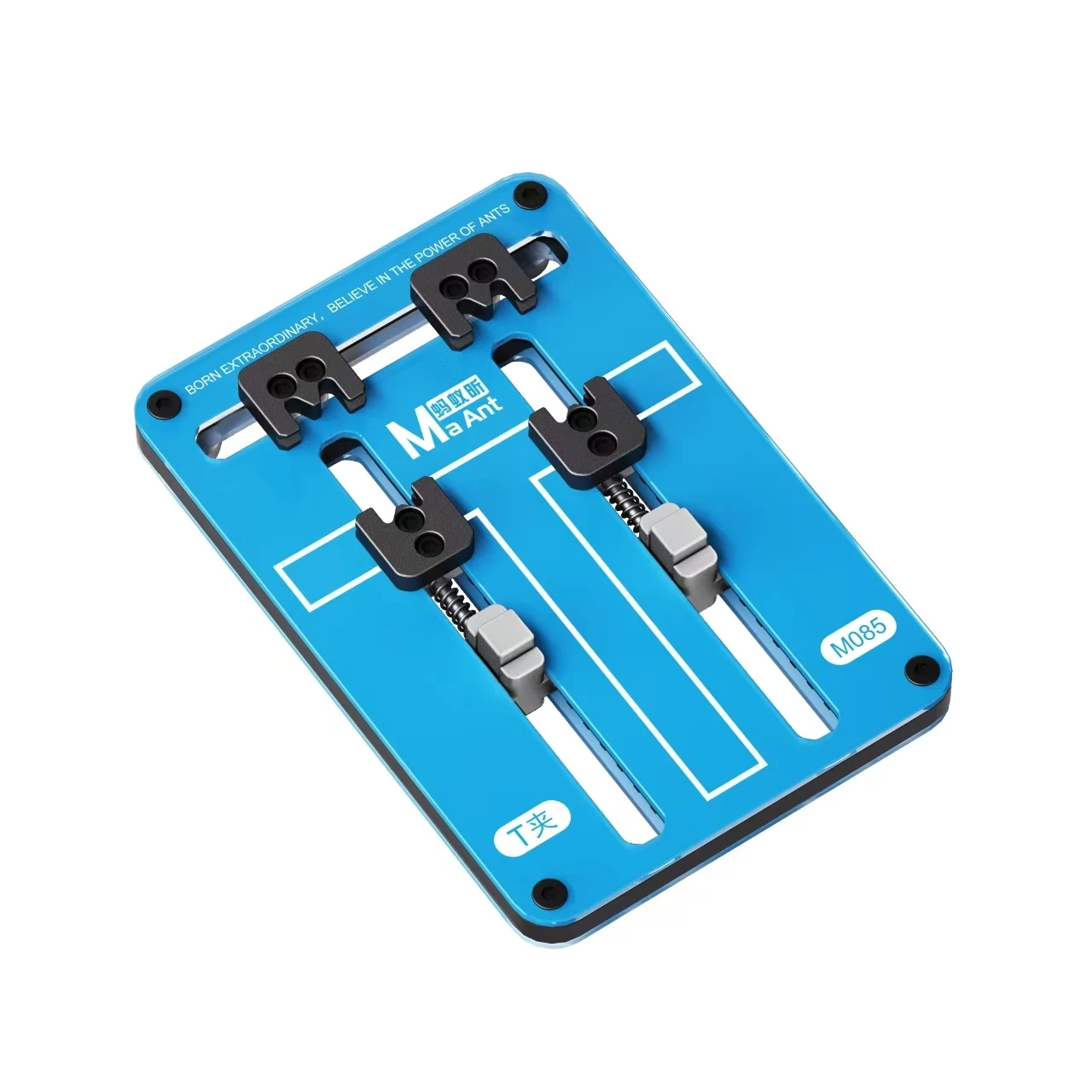 

MaAnt Glass T Jig Приспособление для пайки материнской платы Термостойкость Универсальный зажим для фиксации печатной платы Процессор IC Держатель для ремонта телефона