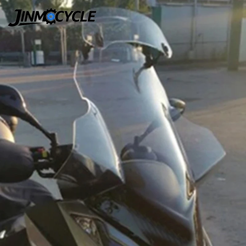 

For Honda CRF150R CROSSRUNNER 800 Deauville NT 600 700 FMX 650 Motorbike Windshield Extension Spoiler Windscreen Air Deflector