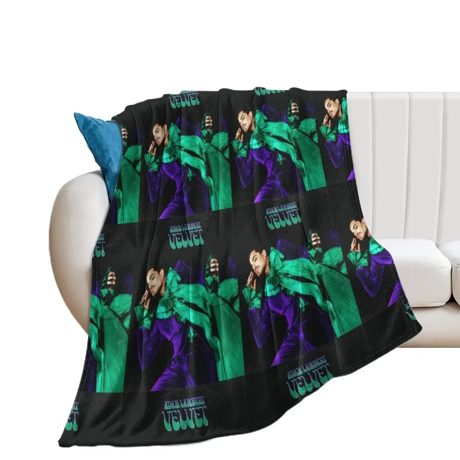 Velvet Adam Lambert Throw Blanket warm winter Flannel Flannels Sleeping Bag Blankets