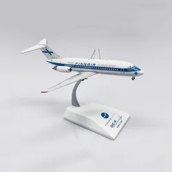 JC Wings 1:200 Scale DC-9-15F OH-LYH Aircraft Model Diecast Alloy Static Display Classics Souvenir Collection Toy Gift Nostalgia