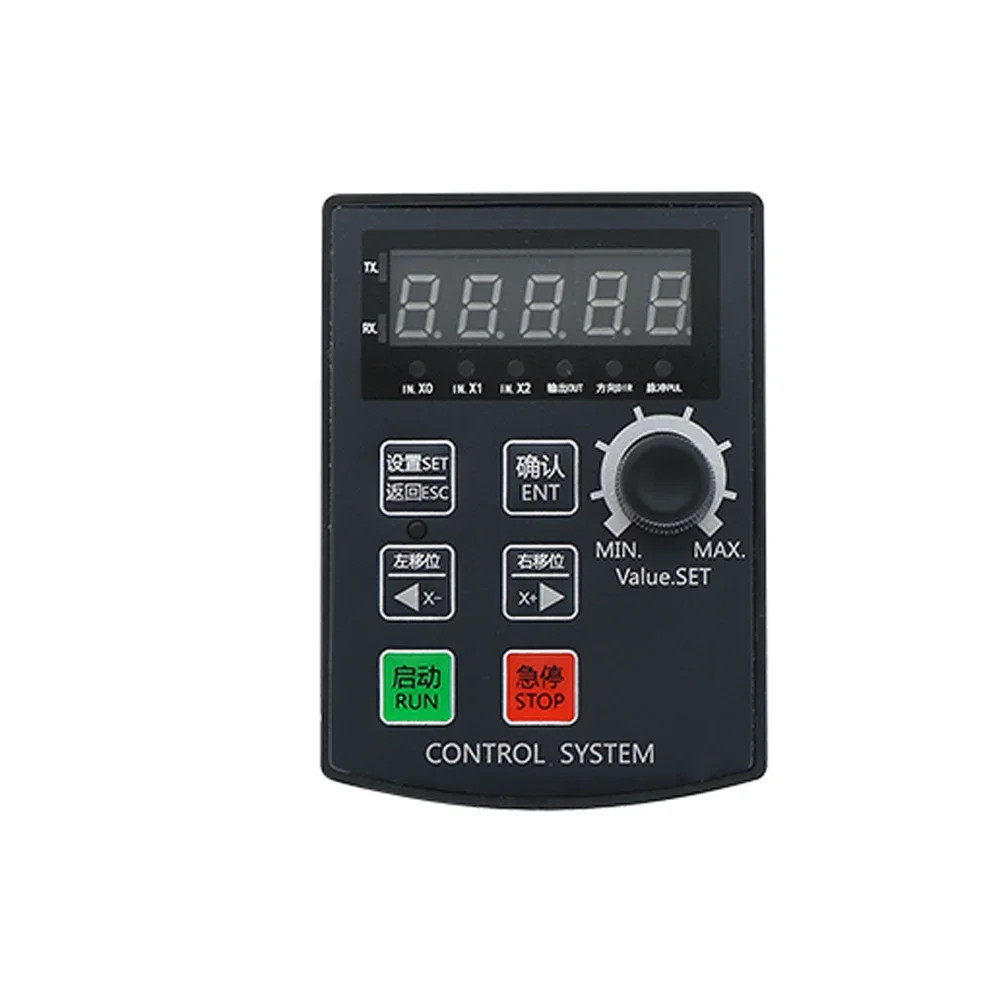 모터 컨트롤러 HF020 5자리 디스플레이 포지티브 및 네거티브 제한 통신 스테퍼/서보 모터 모션 제어 모듈