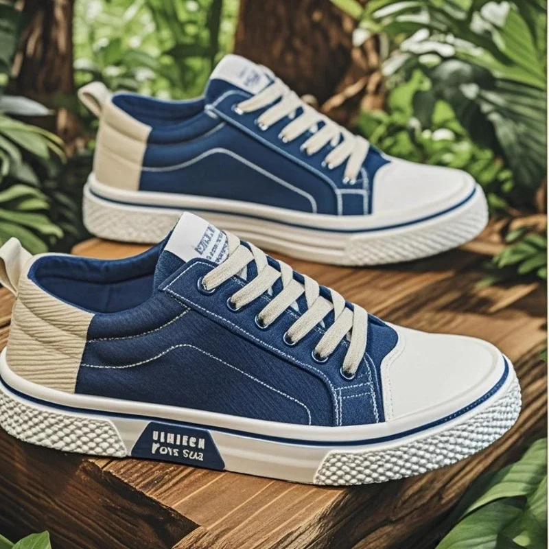 2025 حذاء قماش رجالي في الهواء الطلق موضة أحذية التزلج للرجال Comfor عدم الانزلاق أحذية رياضية كاجوال تنفس الرجال أحذية مشي