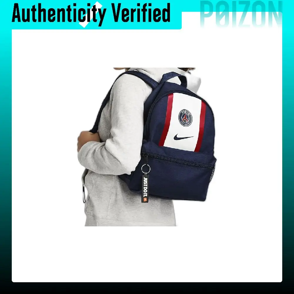 Mochila Nike de Poliéster Mini Unisex Azul Marino/Rojo/Blanco DM0048-410