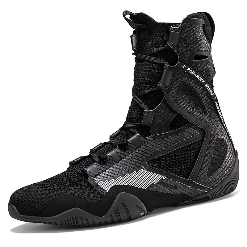 Professional Men's Boxing Shoes Neutral Designer Brand Top Wrestling Boots Women's Fighting Shoes Couple's Branded Sneakers