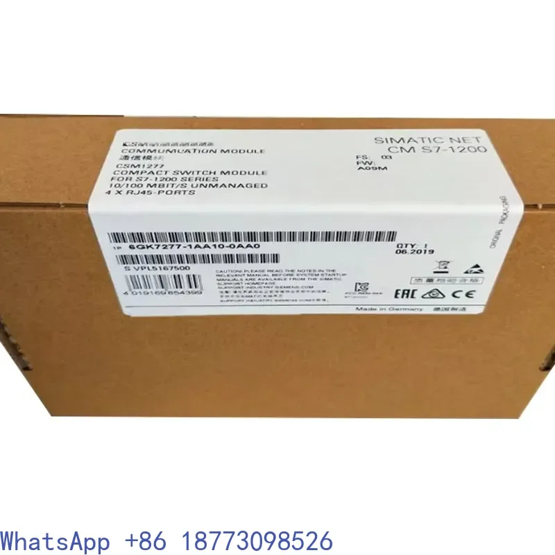 

PLC controller 6GK7277-1AA10-0AA0 6GK72771AA100AA0 PLC module