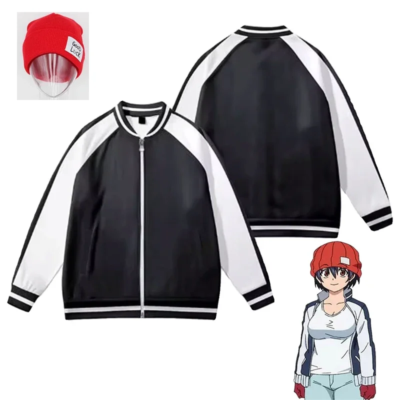 Fuuko Izumo Cosplay Kostuum Hoodie Hoed Honkbal Jas Anime Ondode Ongelukken Rollenspel Uniform Halloween Kerst Carnaval Volledige Set