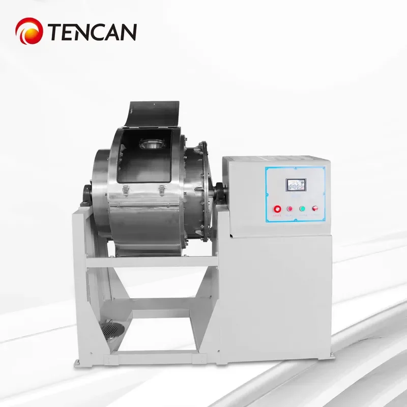 i TENCAN QM-100L Lab Ball Mill Motor Low Pollution Powder Grinding High Productivity 2.2kW Power 5-35kg/h Output for Ceramic