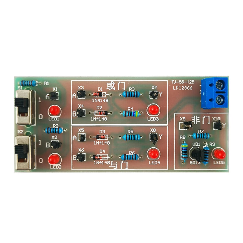 Kit Circuito Portão Componentes Discretos Peças sobressalentes DIY Kit Eletrônico Soldagem e Montagem Componentes