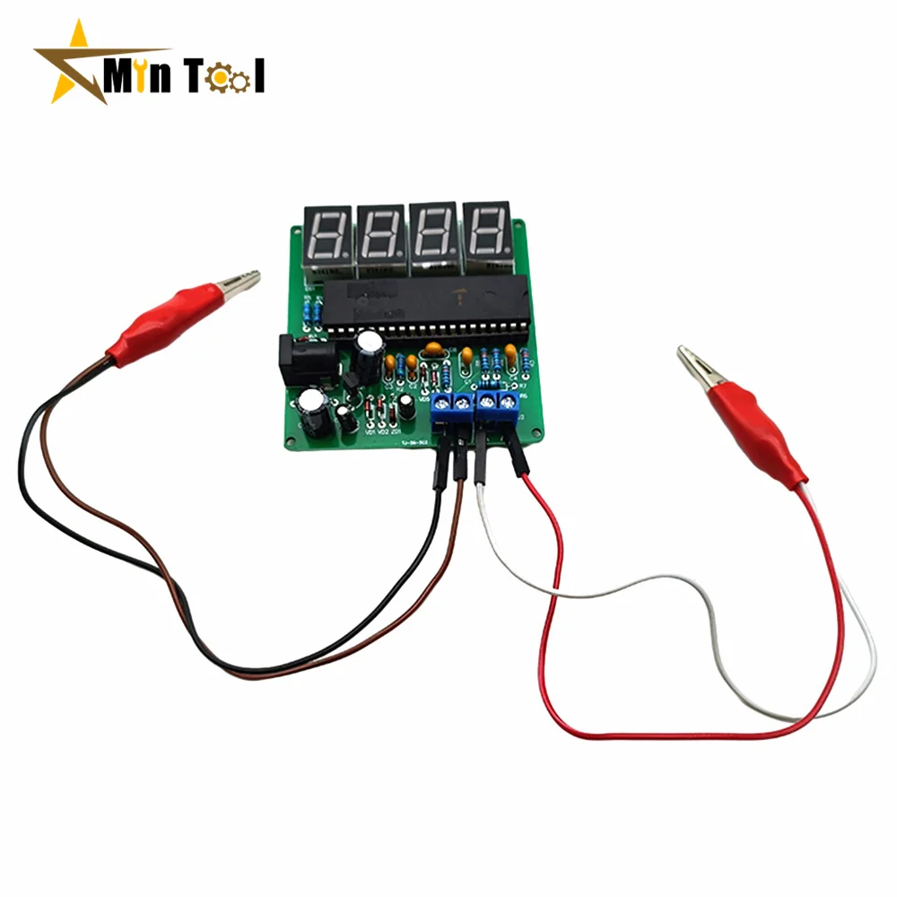 ICL7107 5V DC Digital Resistance Tester DIY Electronic Kit Module 5V 35mA Red Display Solder Training Suite DIY Learner Kit