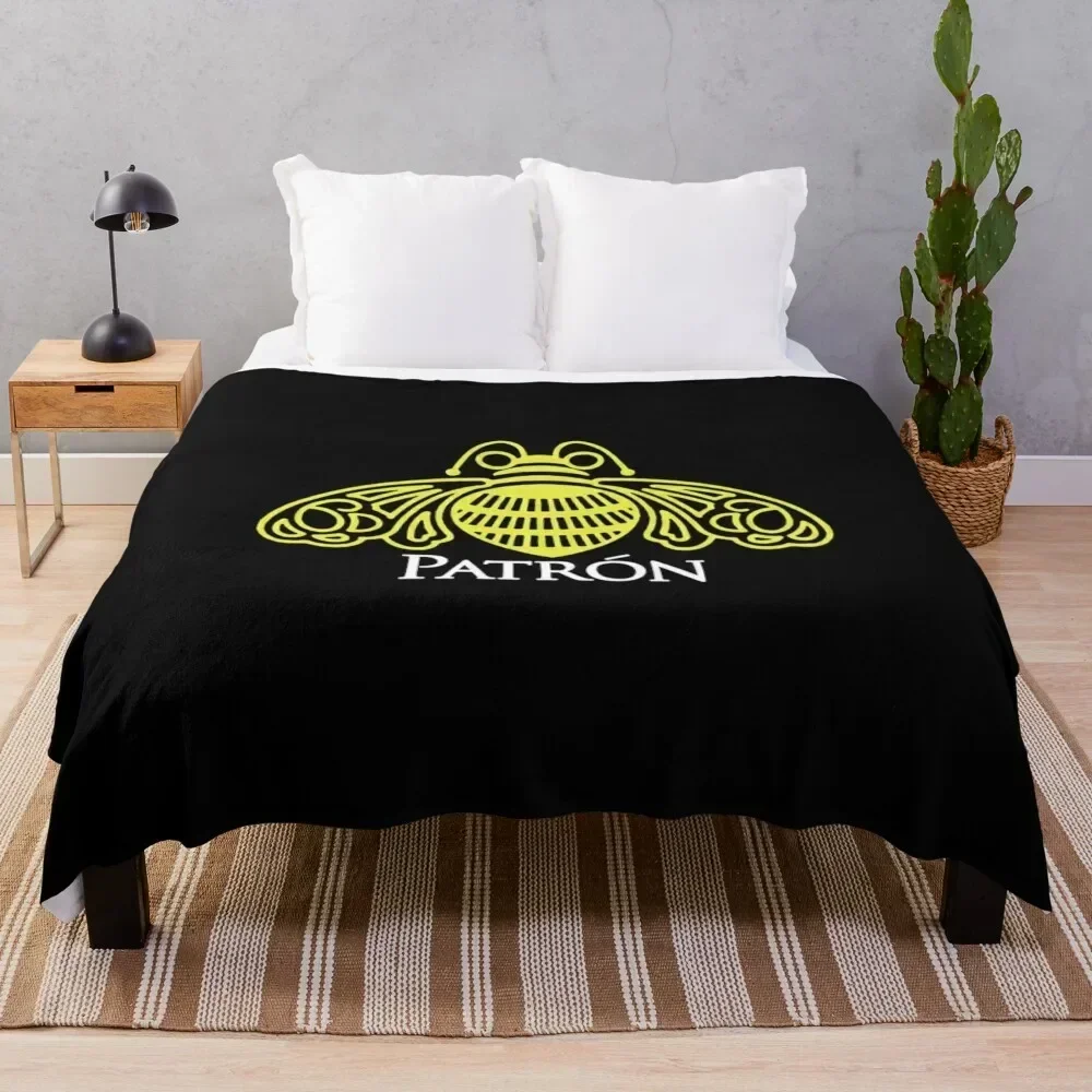 

Patron Tequila Logo Classic Gift For Men and Women Throw Blanket Summer Cool Breathable Blanket for Sleeping