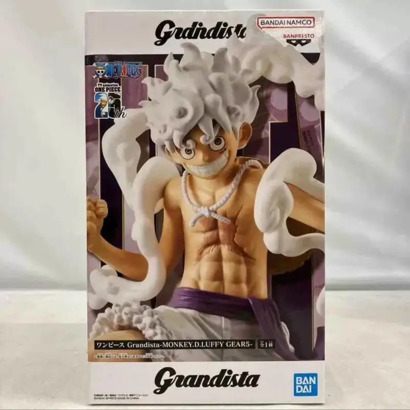 

Bandai Banpresto One Piece Monkey D Luffy аниме фильмы мультяшные фигурки украшения коллекционная модель подарок оригинальные точечные товары