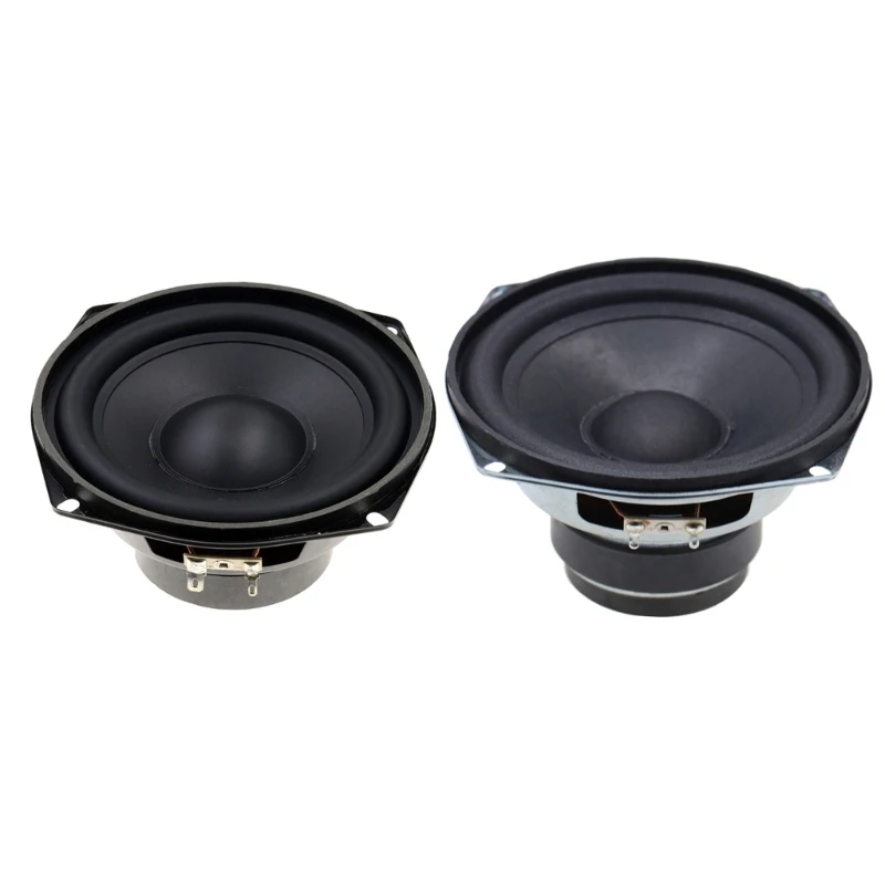 

1Pc 5.25Inch 25W Subwoofer Speaker 4Ohm Audio Woofer Loudspeaker Bass Column/ Full Range For Home Sound Theater DIY