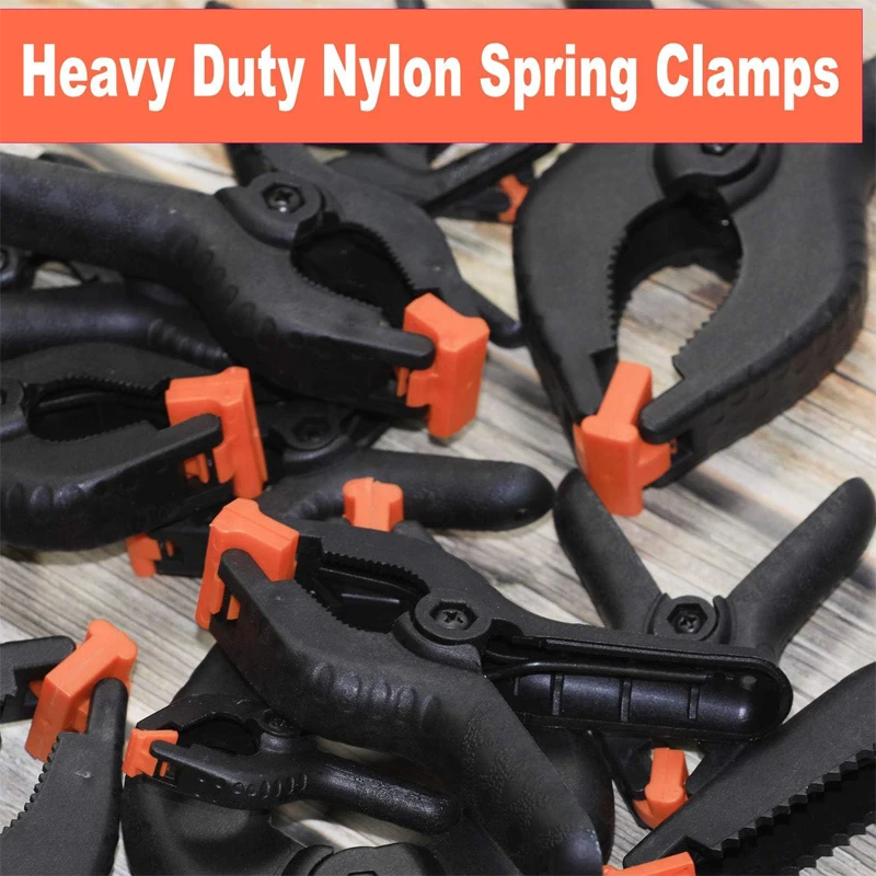 2/3/4/6/9 Inch Spring Clamps  for Woodworking Photo Studio Backdrops Painting Canvas DIY Clamp Fixture Fastening Hand Tools