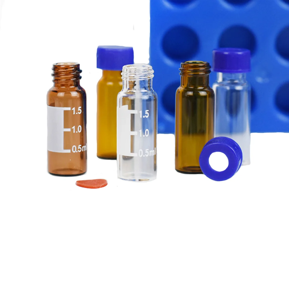 1.5/2ml Clear/brown Glass Headspace Sample Bottle Clear/brown Glass Headspace Sample Bottle Liquid Injection Chromatography Vial