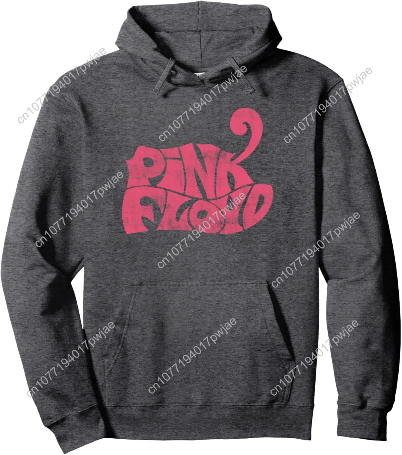 Pink Floyd Rock Band Retro Logo Pullover Hoodie