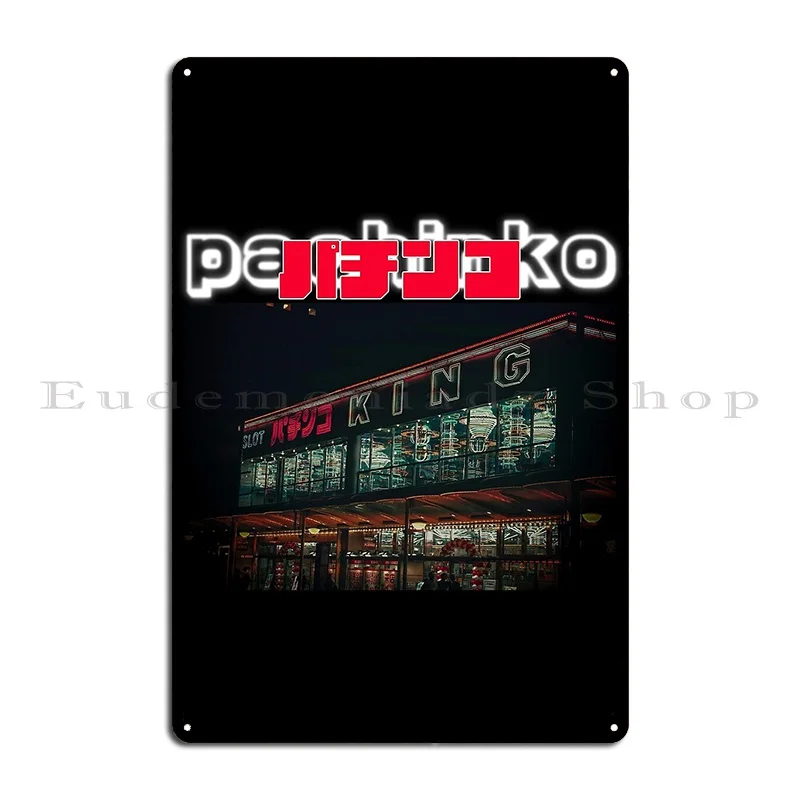 Janpanese Gamble Cyberpunk Japan Tmgkt Metal Plaque Poster Character Wall Cave Decoration Garage Club Garage Tin Sign Poster