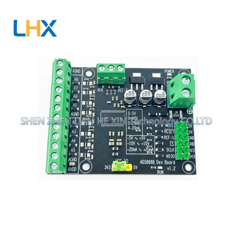 ADS8688 High precision sensor module signal sampling ADC, 8 channels in stock new